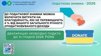 До податкової знижки можна включити витрати у вигляді пожертвувань або благодійних внесків, переданих неприбутковим організаціям 
