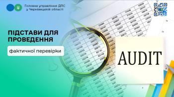 Які підстави для проведення фактичної перевірки? 