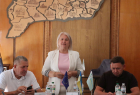 Буковинські податківці зустрілися з представниками Вижницької ОТГ: обговорили взаємодію, узгодили спільні заходи щодо зростання надходжень до місцевих бюджетів та виявлення додаткових резервів. Фото № 10/9